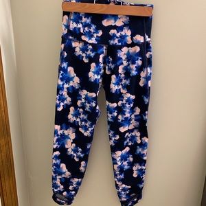 Floral old navy active leggings